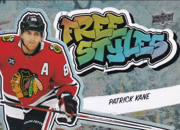 insert karta PATRICK KANE 22-23 UD Ser. 1 Free Styles číslo FS-44